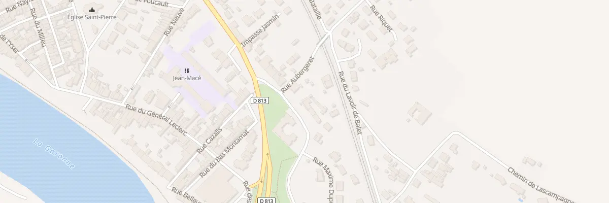 Plan du 4B Rue Aubergeret à Tonneins