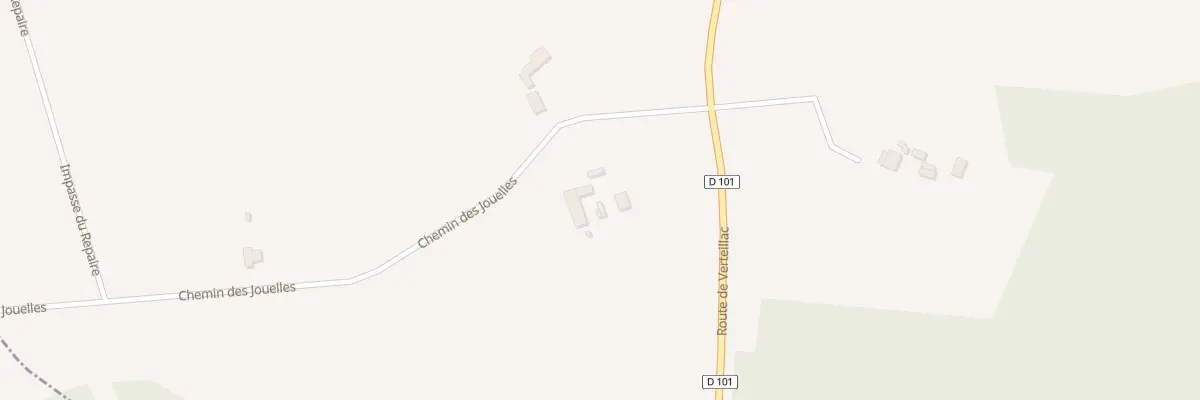 Plan du 131 Che des Jouelles à Champagne-et-Fontaine