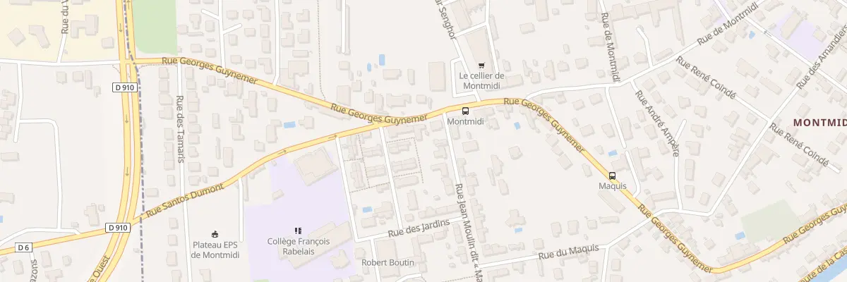 Plan du 137 Rue Georges Guynemer à Poitiers