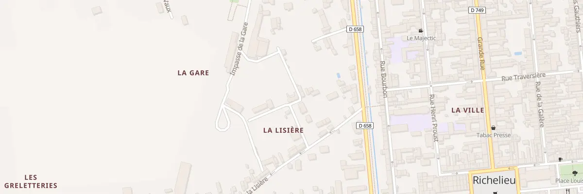 Plan du 14 Imp de la Lisière à Richelieu