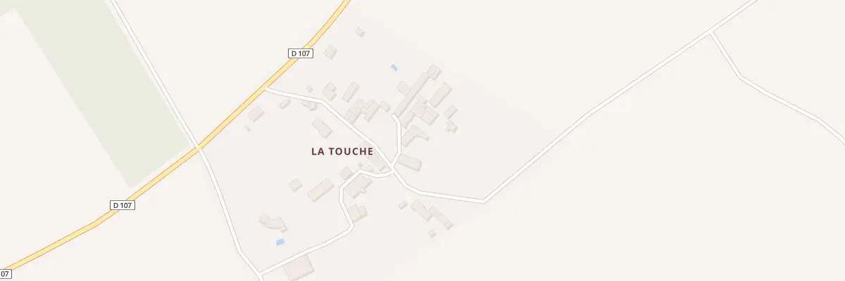 Plan du 16 La Touche à Genouillé