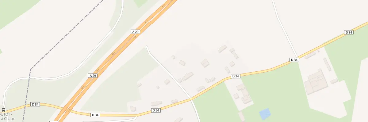 Plan du 1328 Le Four A Chaux à Saint-Aubin-Routot
