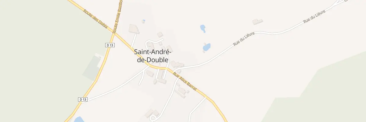 Plan du 38 Le Bourg à Saint-André-de-Double