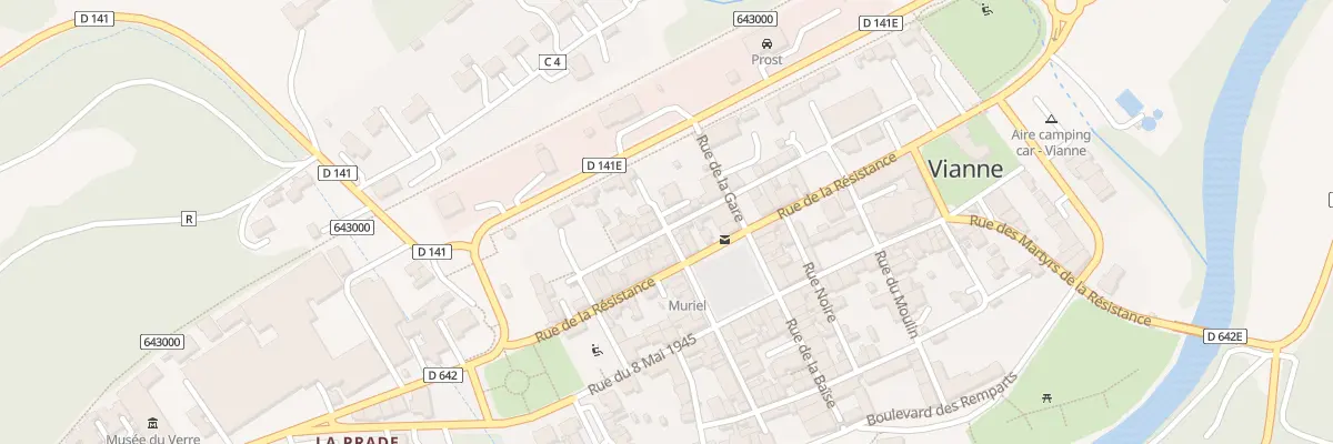 Plan du 11 Rue Lupiac de Moncassin à Vianne