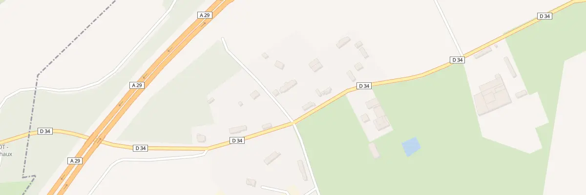 Plan du 750 Rte de St Laurent de Brevedent à Saint-Aubin-Routot