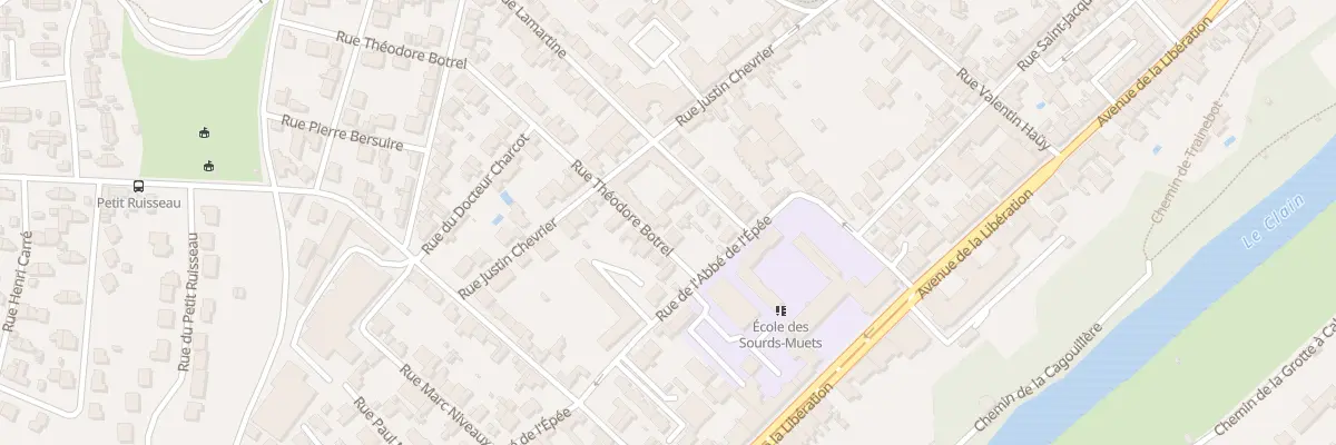 Plan du 6 Rue Théodore Botrel à Poitiers