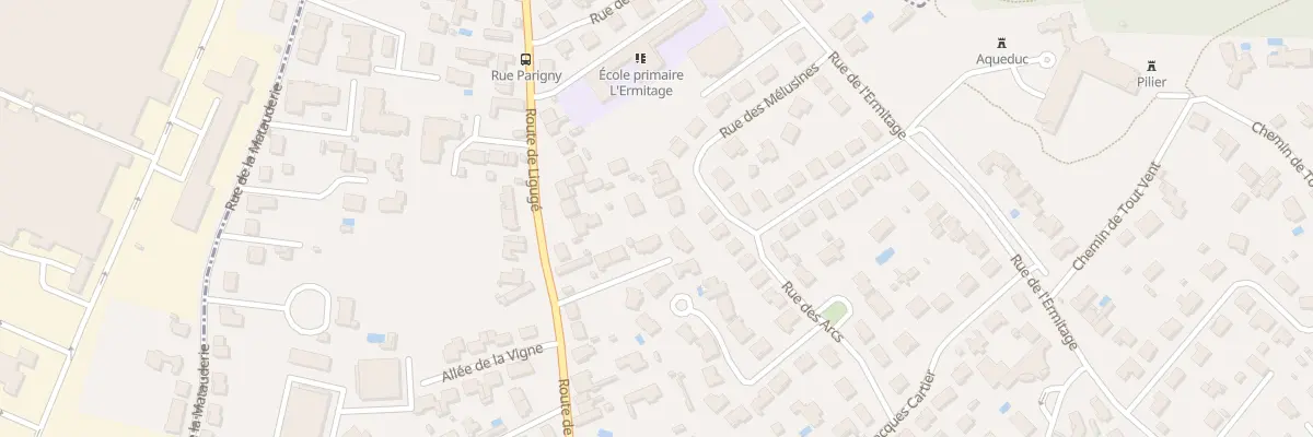 Plan du 16 Rue des Mélusines à Saint-Benoît