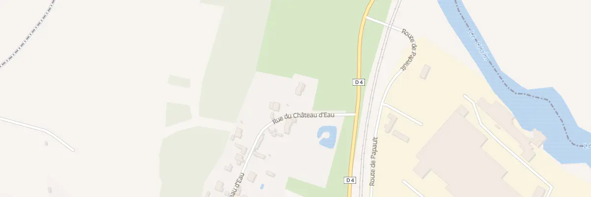 Plan du 5 Rue du Château d’Eau à Iteuil