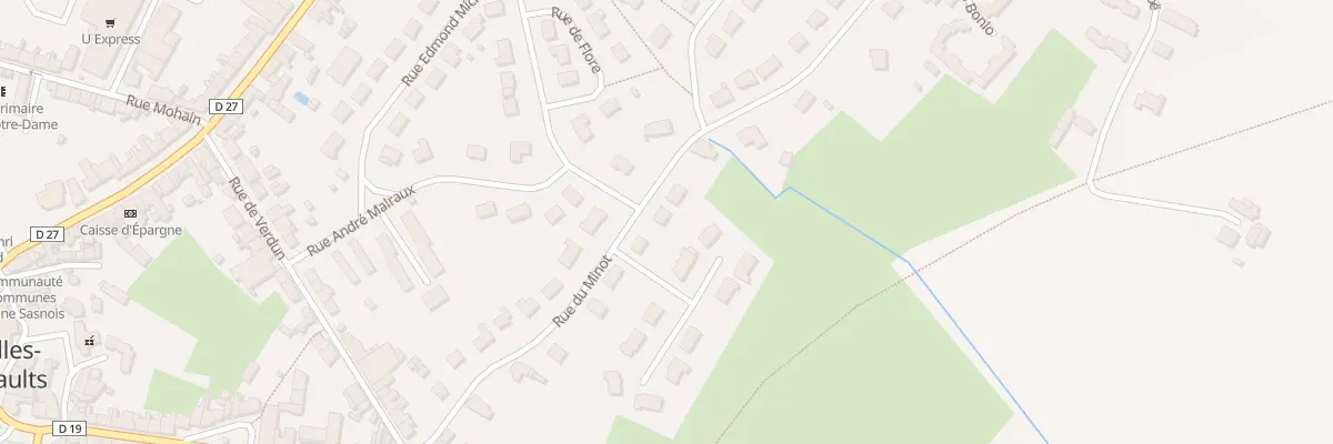 Plan du 18 Rue du Minot à Marolles-les-Braults