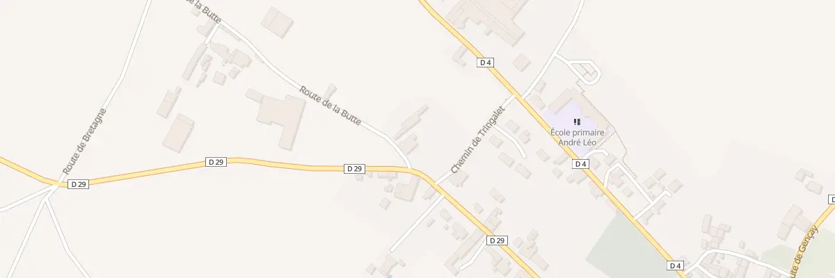 Plan du 38 Rte d’Anché à Champagné-Saint-Hilaire