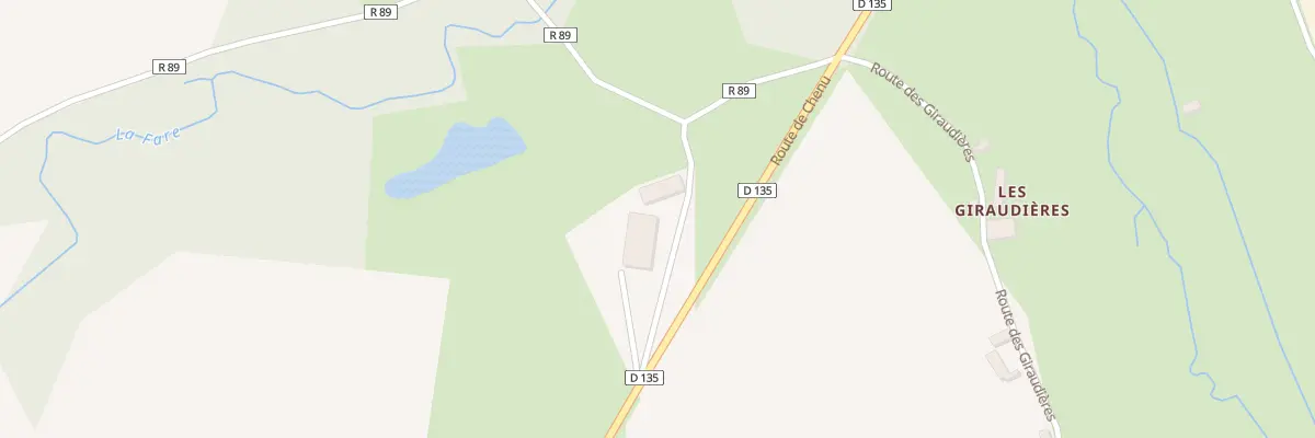 Plan du 1131 Rte de Chenu à Villiers-au-Bouin