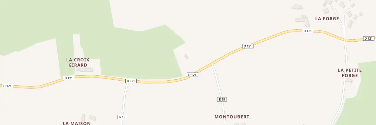 Plan du 5347 La Croix Girard à Mézières-sur-Ponthouin