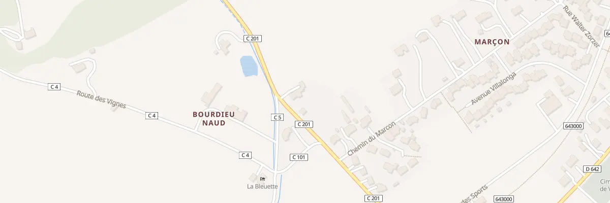Plan du 10 Rte du Maréchal à Vianne