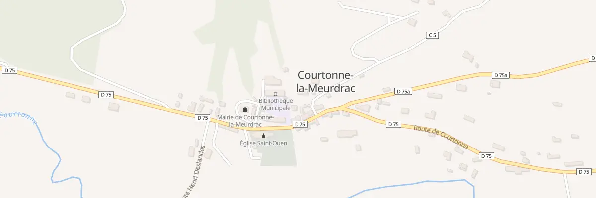 Plan du 950 Rte de Courtonne à Courtonne-la-Meurdrac