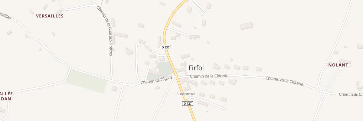 Plan du 62 Rte d’Ouilly à Firfol