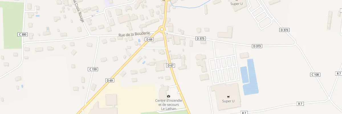 Plan du 5 Av de la Bouderie à Savigné-sur-Lathan