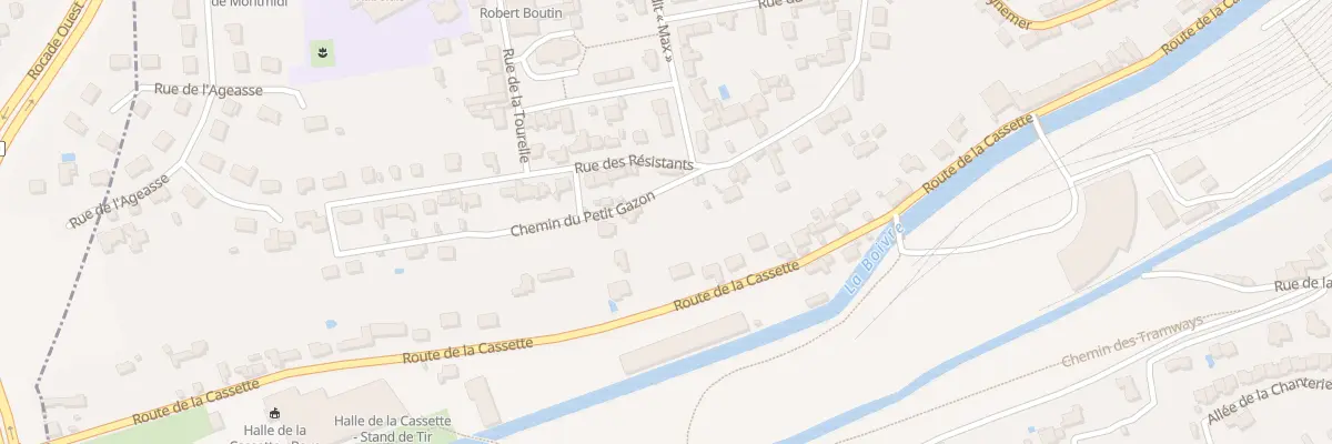 Plan du 9 Che du Petit Gazon à Poitiers