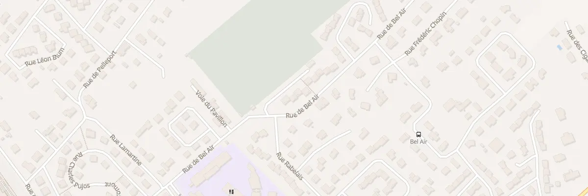 Plan du 28 Rue de Bel Air à Tonneins