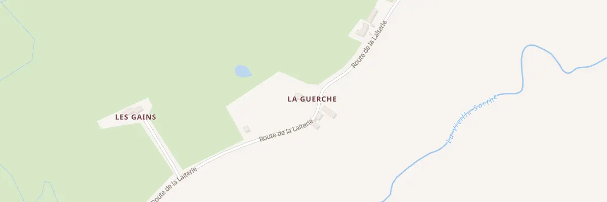 Plan du 784 Rte de la Laiterie à Saint-Léger-sur-Sarthe