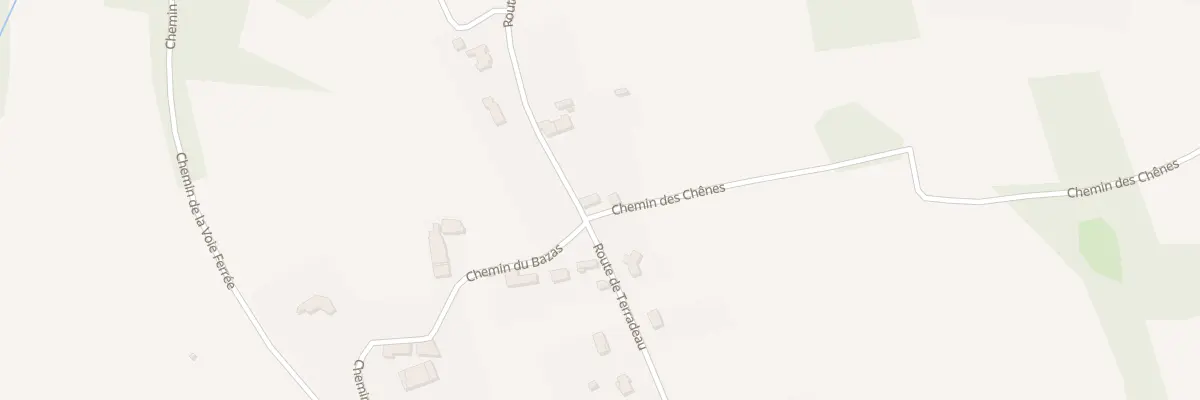 Plan du 48 Rte de Terradeau à Ribérac