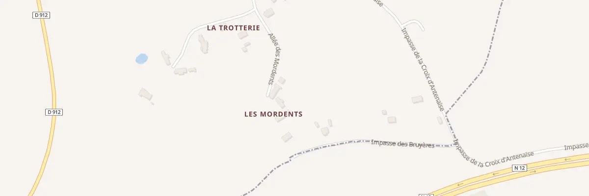 Plan du 55 La Troterie à Marchemaisons