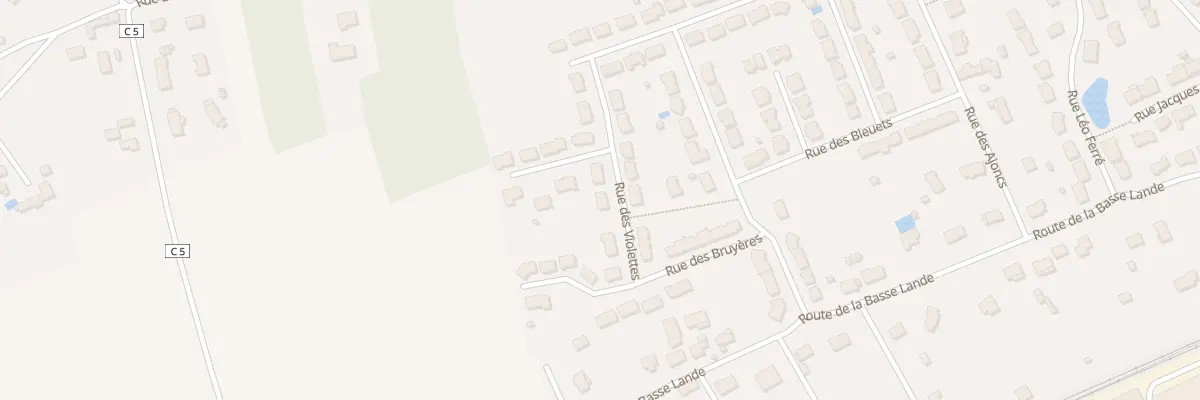 Plan du 3 Rue des Violettes à Champagné