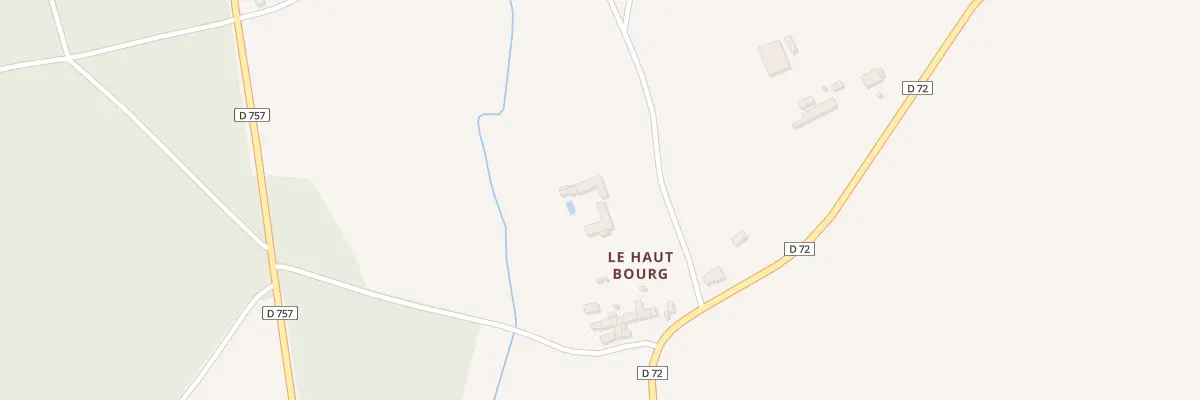 Plan du 1 L’Écosse à Orches