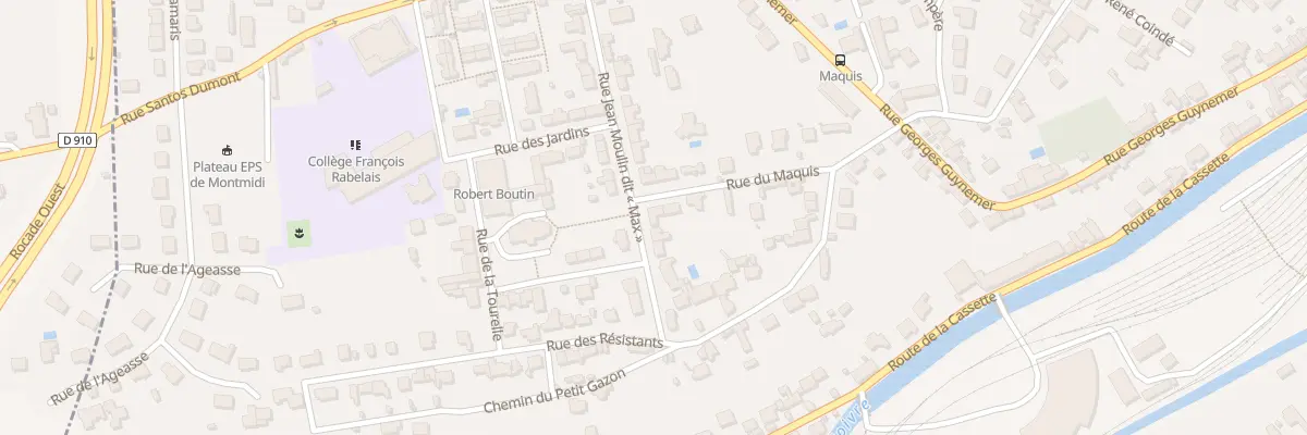 Plan du 19 Rue du Maquis à Poitiers