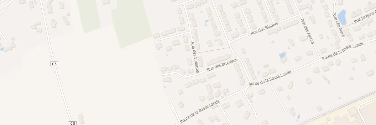 Plan du 1 Rue des Violettes à Champagné