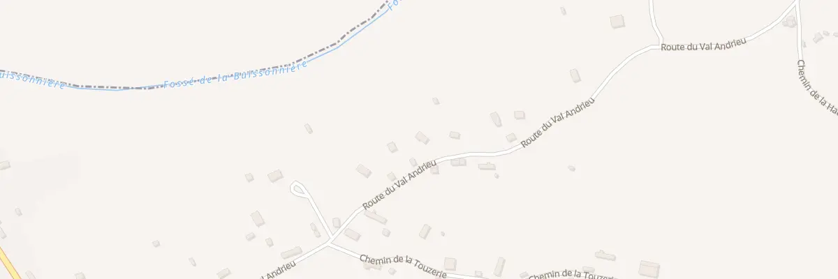 Plan du 551 Rte du Val Andrieu -St Julien- à Saint-Contest