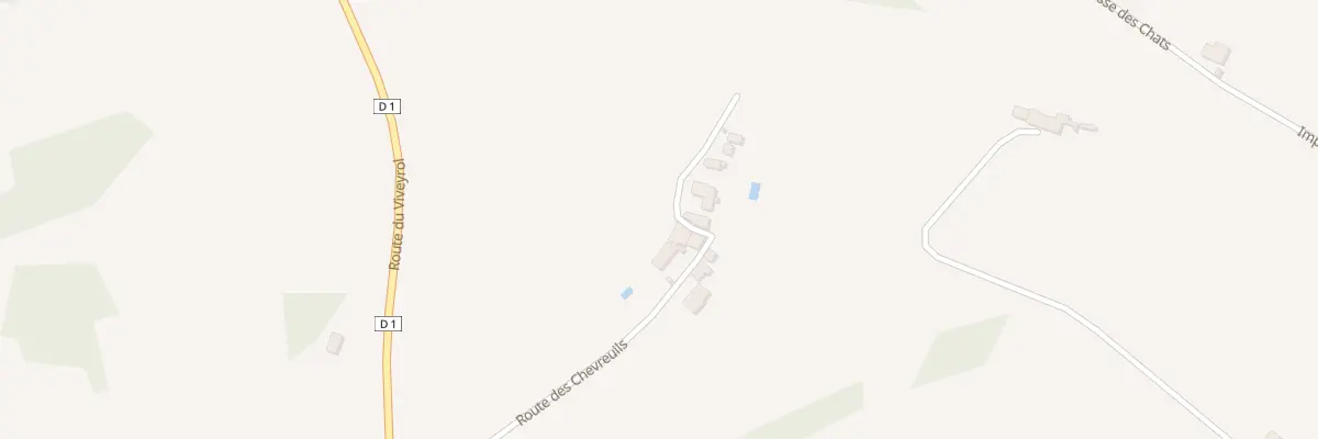 Plan du 321 Rte des Chevreuils à Saint-Martial-Viveyrol