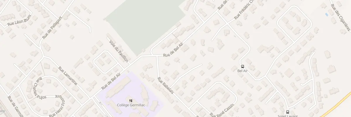 Plan du 19 Rue de Bel Air à Tonneins