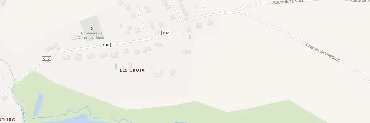 Plan du 28 Rue Pierre et Marie Curie à Villiers-au-Bouin