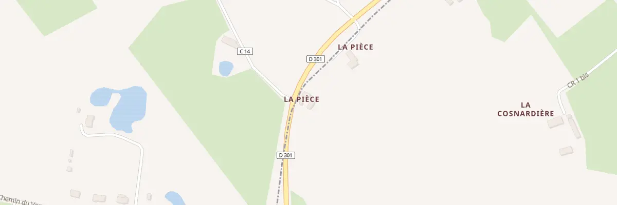 Plan du 5115 La Piece à Sillé-le-Philippe