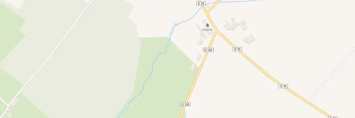 Plan du 6 Rte de la Font Pinaud à Saint-Gourson