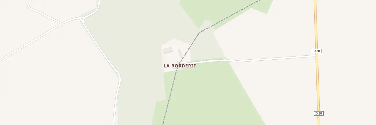 Plan du 5249 La Borderie à Chenu