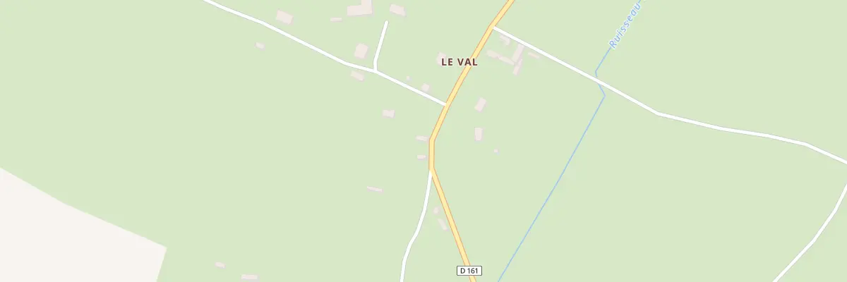 Plan du 5021 Le Val à Cernay
