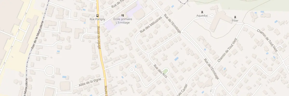 Plan du 16 Rue des Arcs à Saint-Benoît