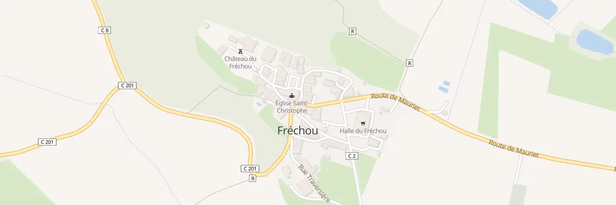 Plan du 10 Rue Foulques de Quatre Barbes à Fréchou