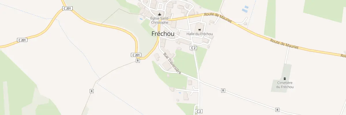 Plan du 97 Rue Traversière à Fréchou