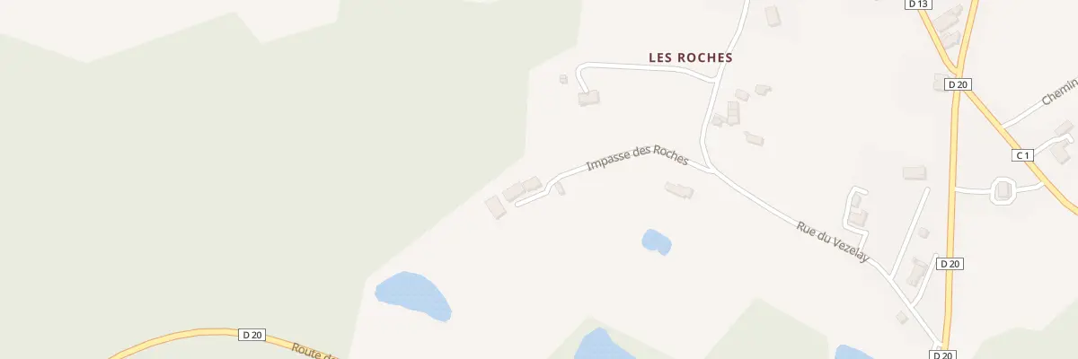 Plan du 176 Imp des Roches à Saint-Géry