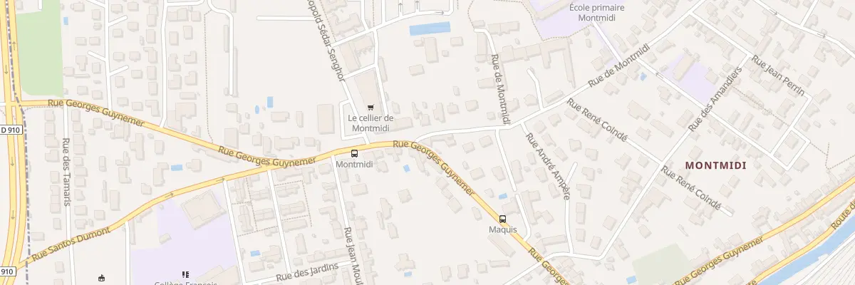 Plan du 138 Rue Georges Guynemer à Poitiers