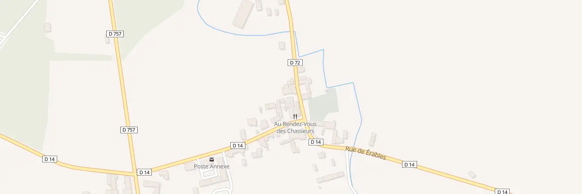 Plan du 2 Rue des Tilleuls à Orches
