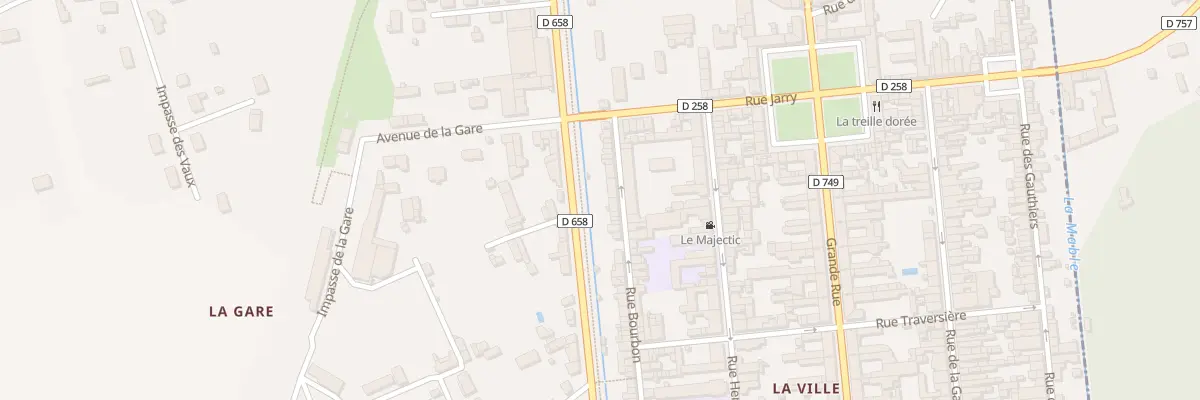 Plan du 44A Rue Bourbon à Richelieu
