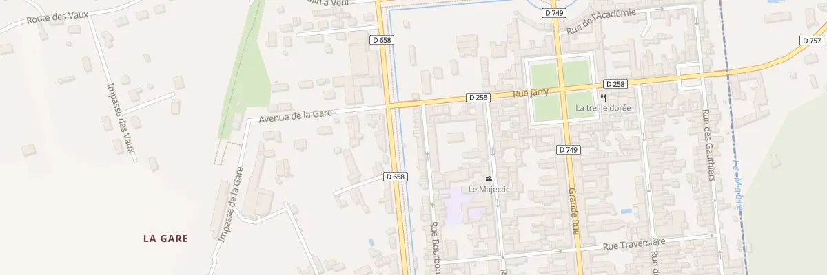 Plan du 48 Rue Bourbon à Richelieu