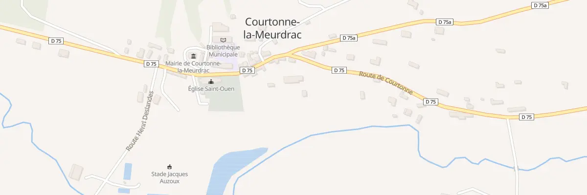 Plan du 980 Rte de Courtonne à Courtonne-la-Meurdrac