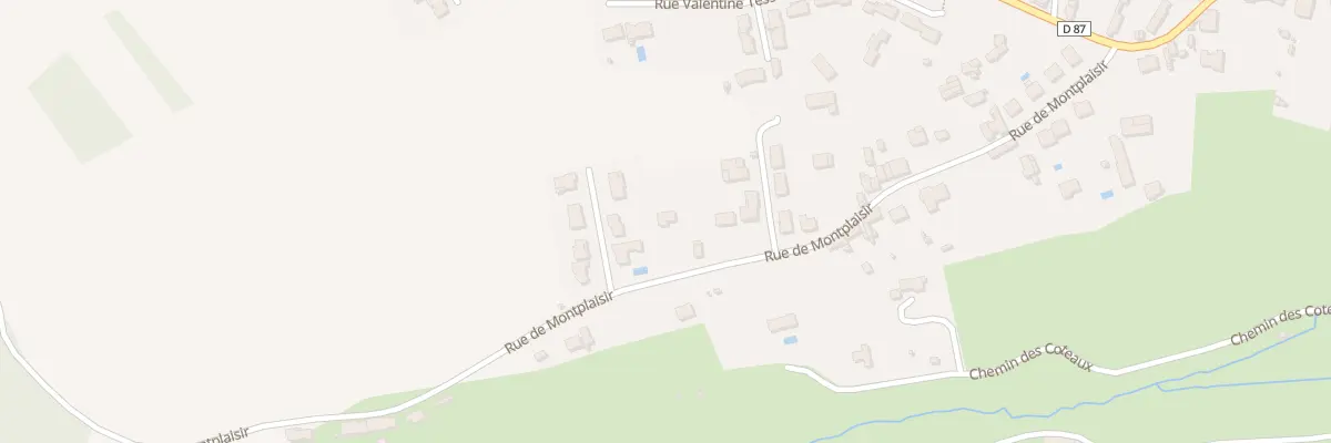 Plan du 38 Rue de Montplaisir à Ligugé