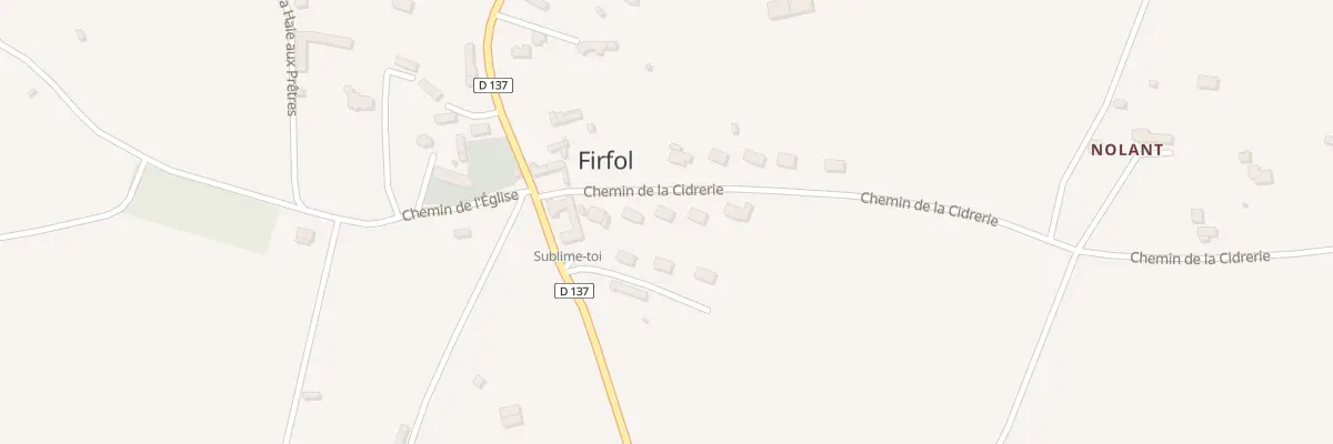 Plan du 5013 Les Moutiers à Firfol