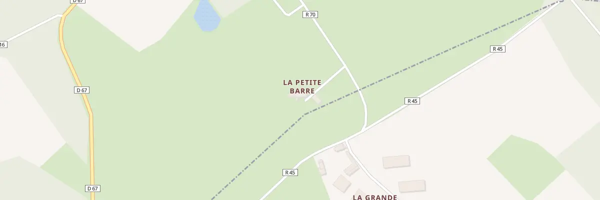 Plan du 18 Rte de la Petite Barre à Courcelles-de-Touraine
