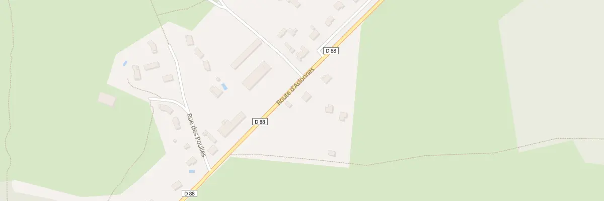 Plan du 2 Rte d’Aslonnes à Château-Larcher